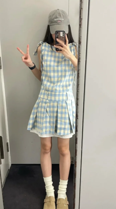 French-style 2026 New Pretty Women's Summer Short Dress