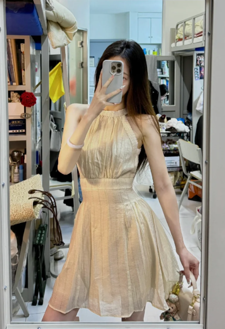 French-style 2026 New Pretty Women's Summer Short Dress
