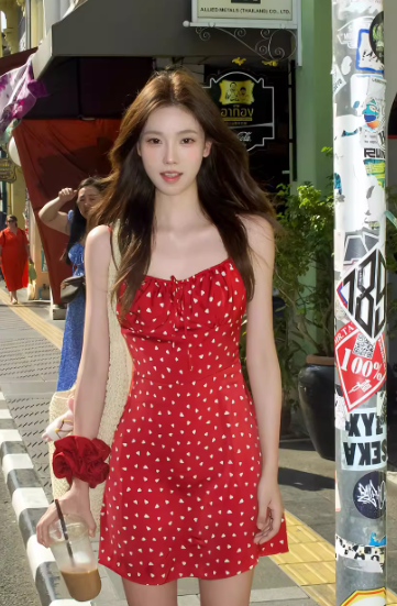 French-style 2026 New Pretty Women's Summer Short Dress