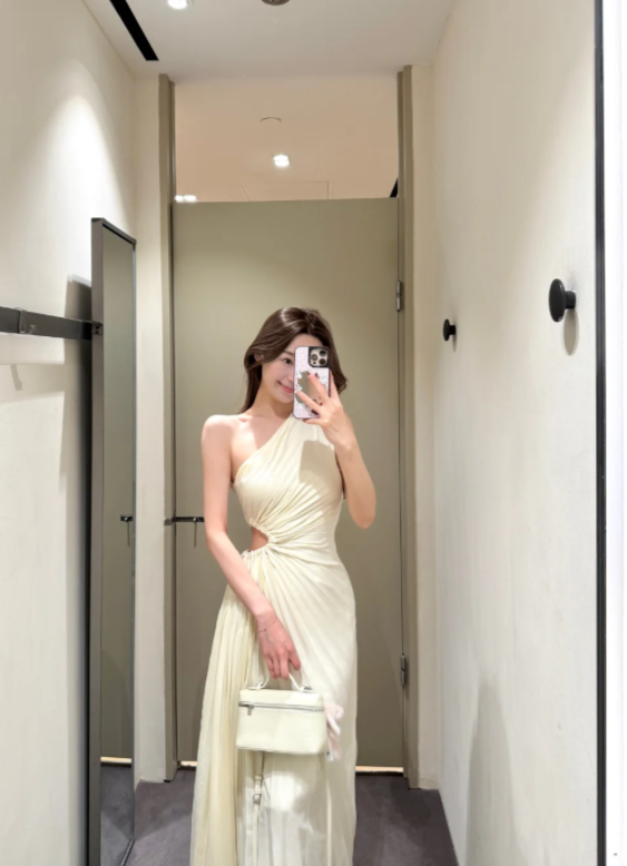 New Pretty French-style Elegant Summer Women's Long Dress