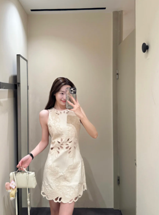 French-style 2026 New Pretty Women's Summer Short Dress