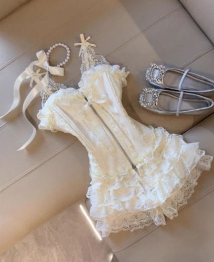 French-style 2026 New Pretty Women's Summer Short Dress