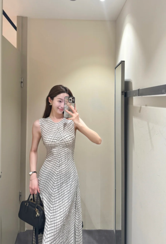 New Pretty French-style Elegant Summer Women's Long Dress