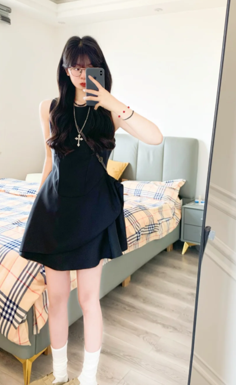French-style 2026 New Pretty Women's Summer Short Dress