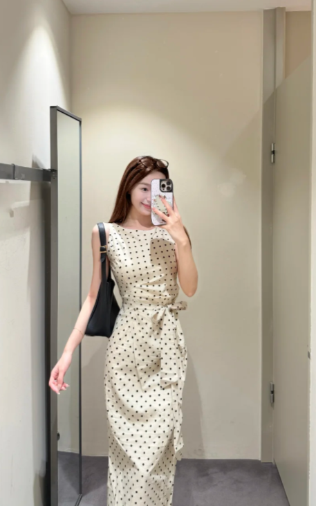 New Pretty French-style Elegant Summer Women's Long Dress