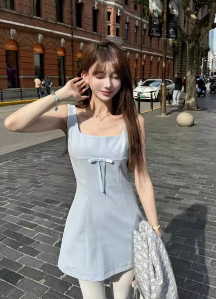 French-style 2026 New Pretty Women's Summer Short Dress