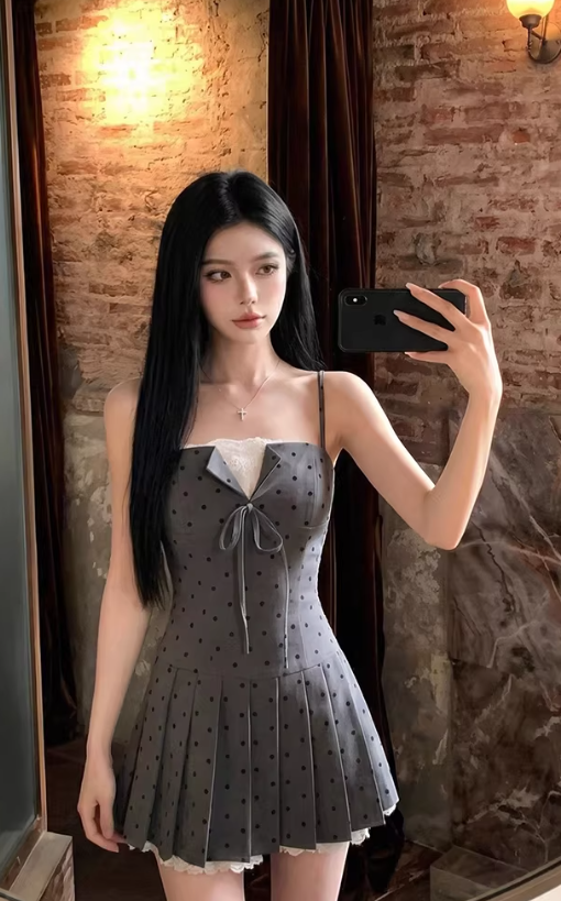 French-style 2026 New Pretty Women's Summer Short Dress