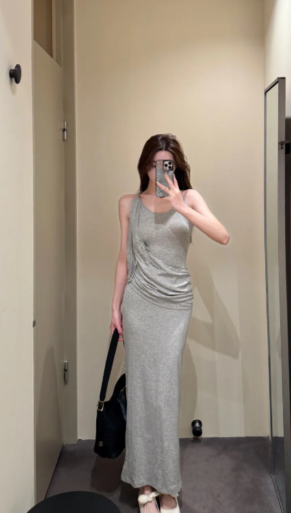 New Pretty French-style Elegant Summer Women's Long Dress