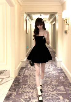 French-style 2026 New Pretty Women's Summer Short Dress