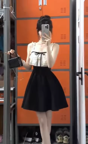 French-style 2026 New Pretty Women's Summer Short Dress