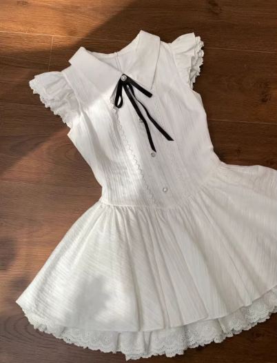 French-style 2026 New Pretty Women's Summer Short Dress