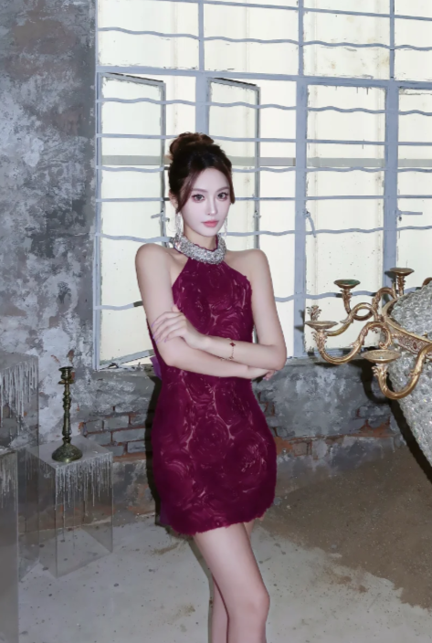 French-style 2026 New Pretty Women's Summer Short Dress