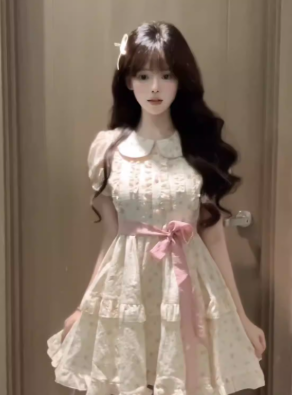 French-style 2026 New Pretty Women's Summer Short Dress