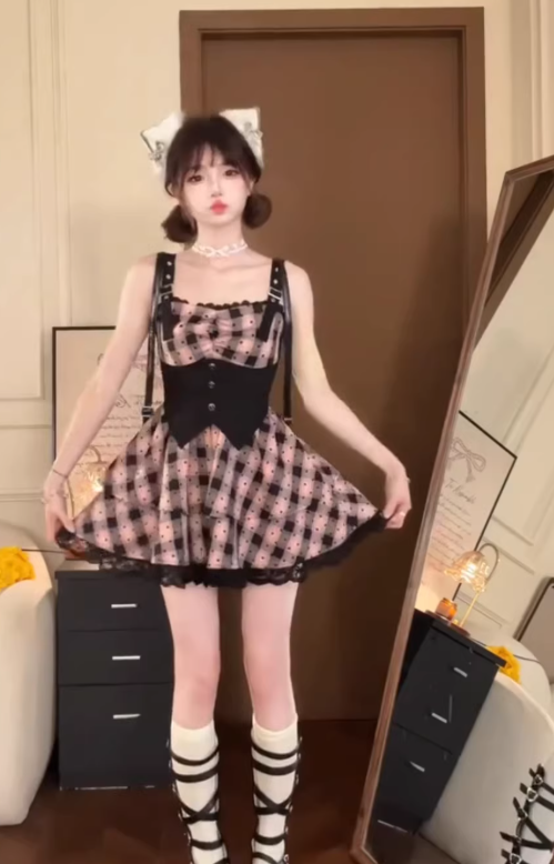 French-style 2026 New Pretty Women's Summer Short Dress