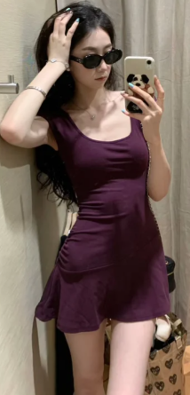 French-style 2026 New Pretty Women's Summer Short Dress