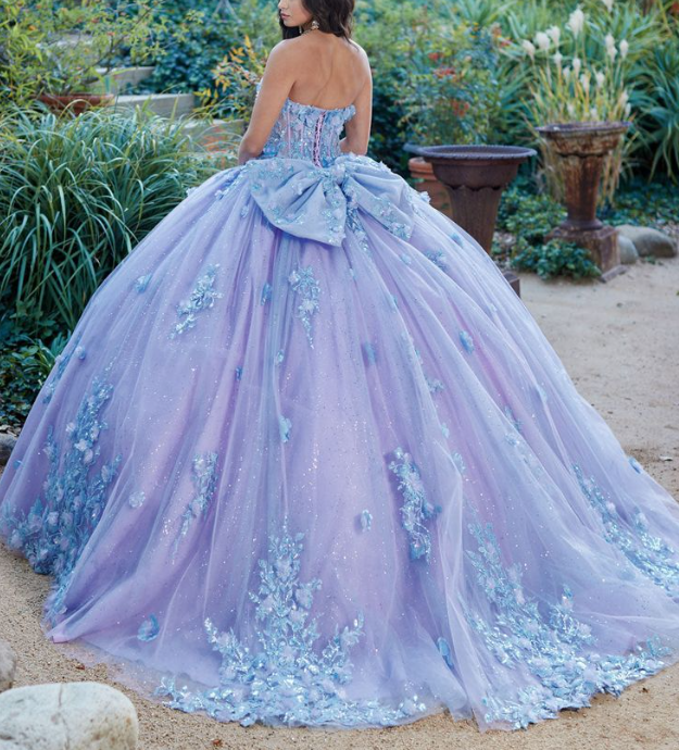 Luxury Tulle Appliques Quinceanera Dress Charming Sweet 16 Dress Ball Gown