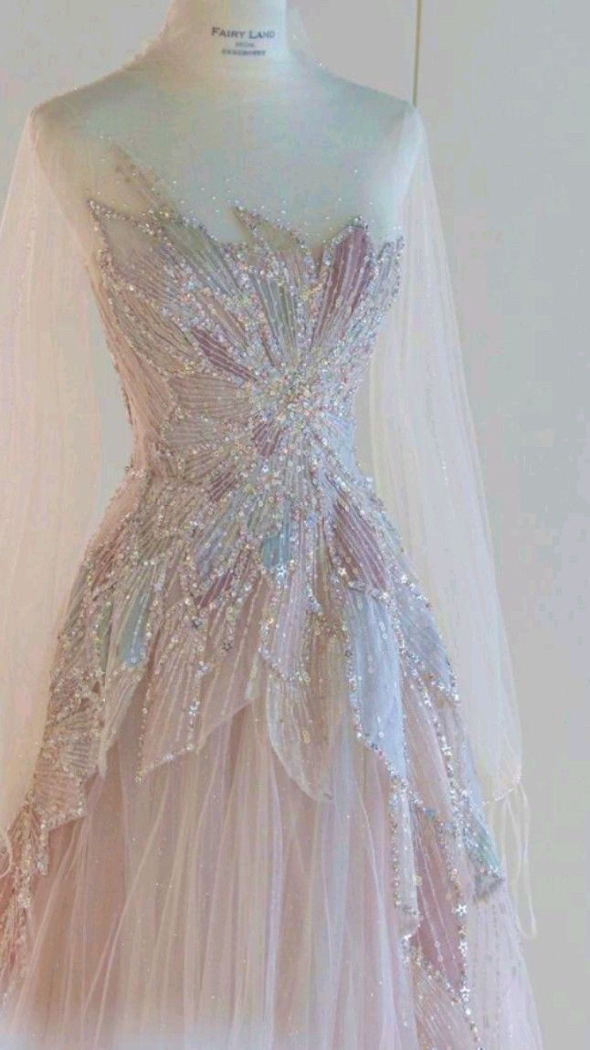 Pink StraplessTulle Ball Gown Beaded Shiny Prom Dress Pink Sweet 16 Dress