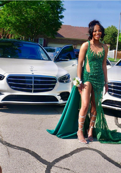 Modest Mermaid Black Girl Sequin Prom Dresses 22th Birthday Outfits