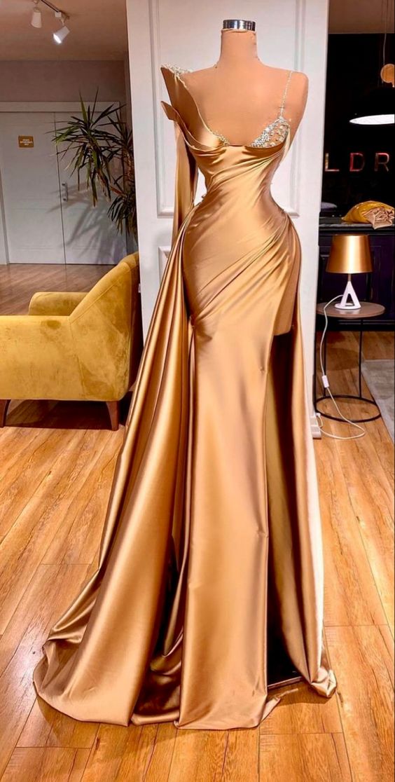 Chic Mermaid Prom Dress New Arrival Evening Dress