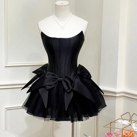 Sleeveless Satin A-Line Mini Homecoming Dress