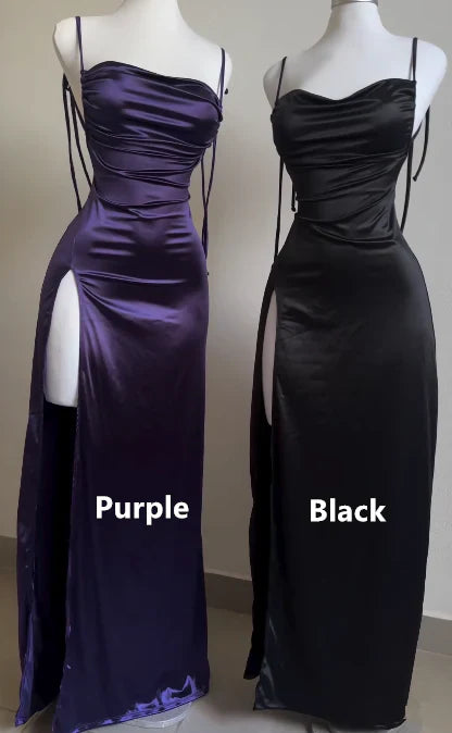 Sheath Long Prom Dress Backless Evening Party Dress