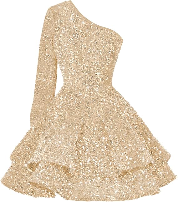 Pink Halter A-Line Sequins Short Party Dress Birthday Outfits