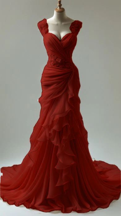Elegant Sweetheart Mermaid Lace Appliques Party Dress Long Prom Dresses