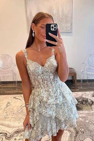 Gorgeous Off-Shoulder Strapless A-line Short Mini Homecoming Dress