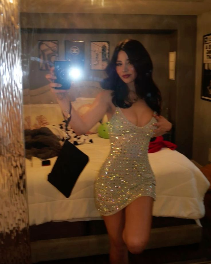 Sparkle Short Tight Prom Dress Sequin Evening Dress Birthday Outfit