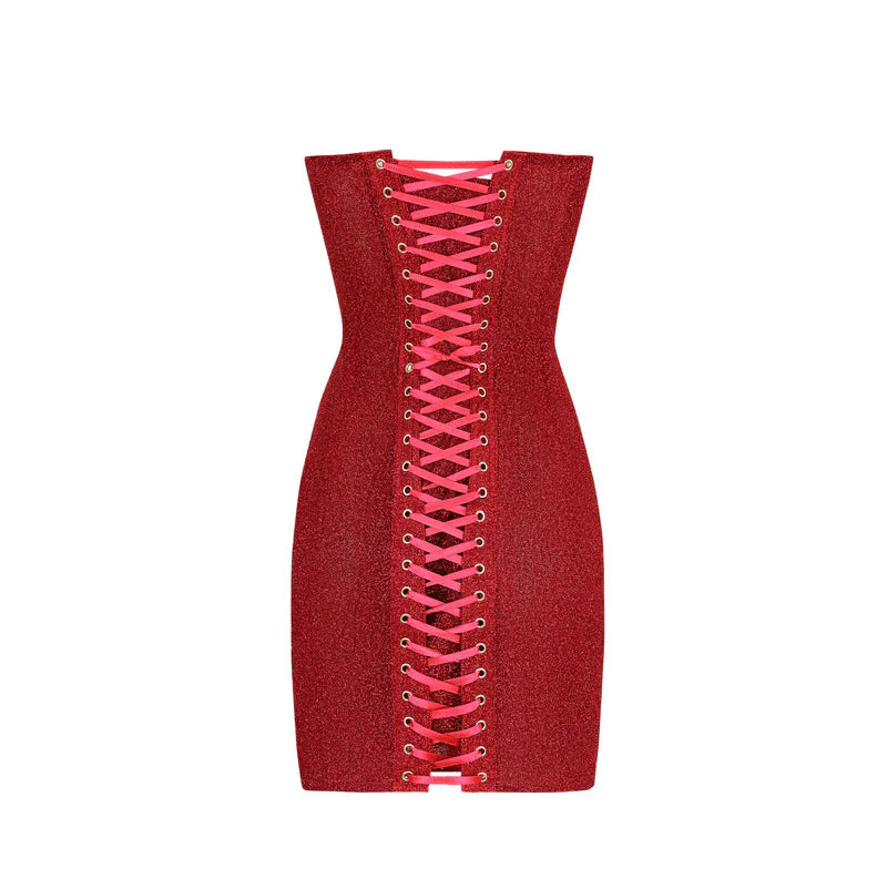 Sexy Red Sequin Sheath Short Cocktail Dress Homecoming Dress