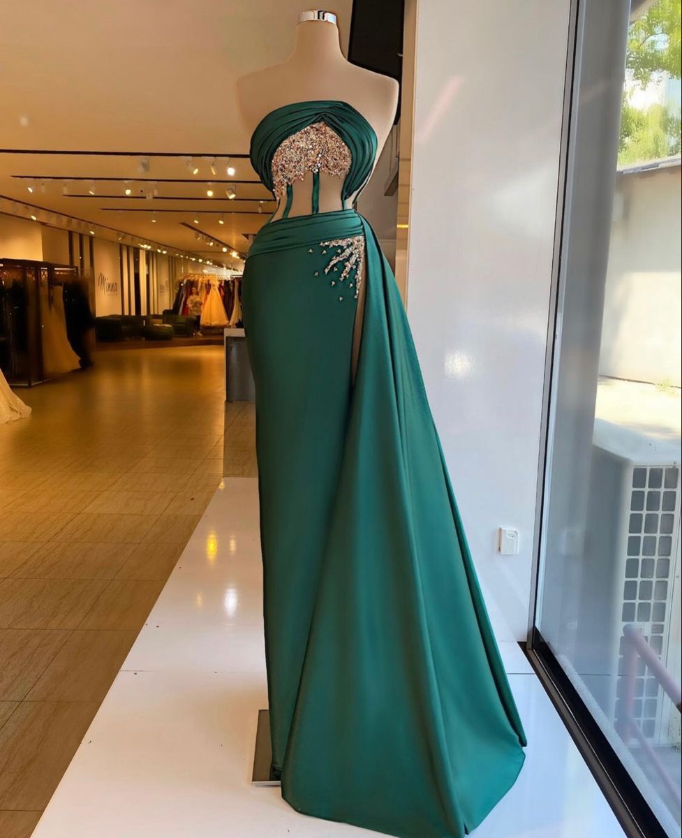 Green prom dresses, long evening dresses, fashion evening dresses