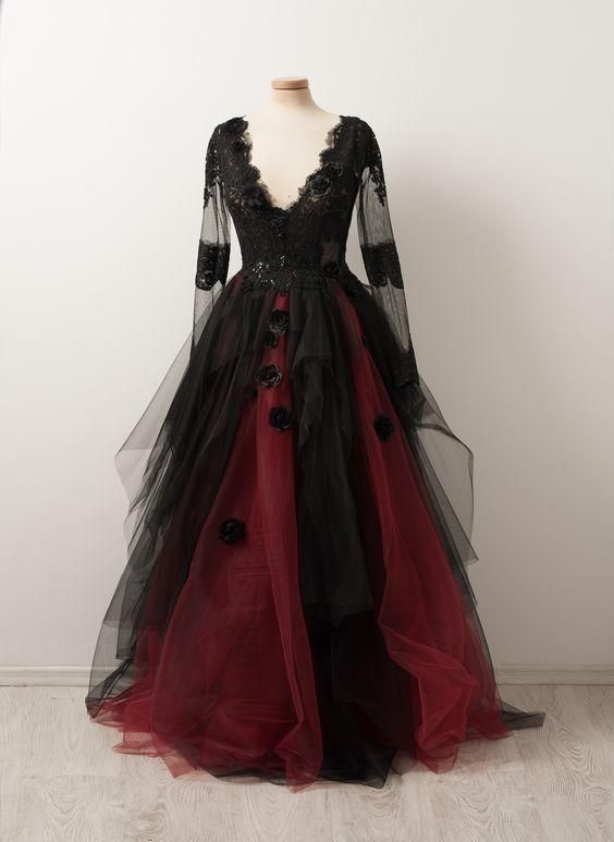 Charming Prom Dress, Tulle Prom Gown
