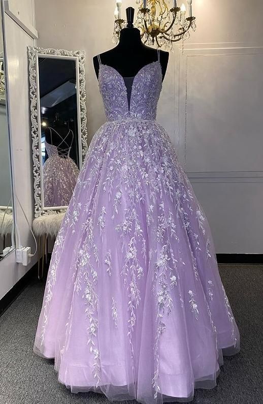 Sparkly Lace Long Prom Dress,Pageant Dress