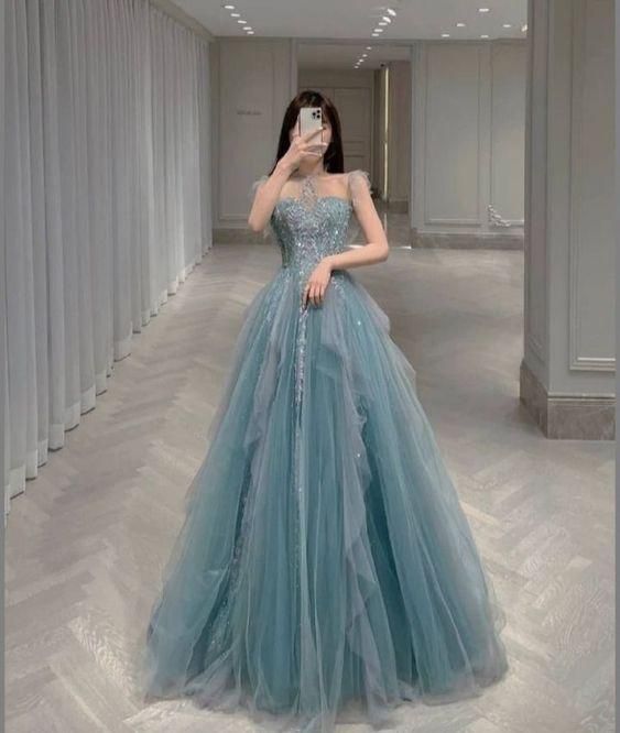 Long Prom Dress Fashion Formal Evening Dress