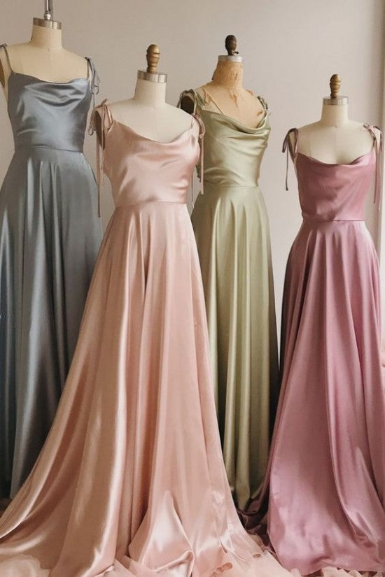 Simple Long Prom Dresses Formal Evening Gowns