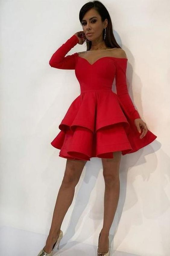 Red Homecoming Dresses, Back to School