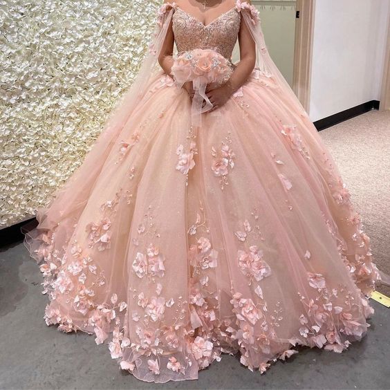 Elegant pink wedding dress Evening Dress,Prom Dresses