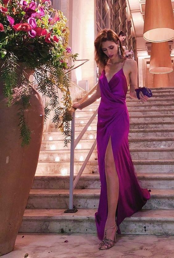 Unique Long Prom Dresses, Elegant Formal Evening Dres
